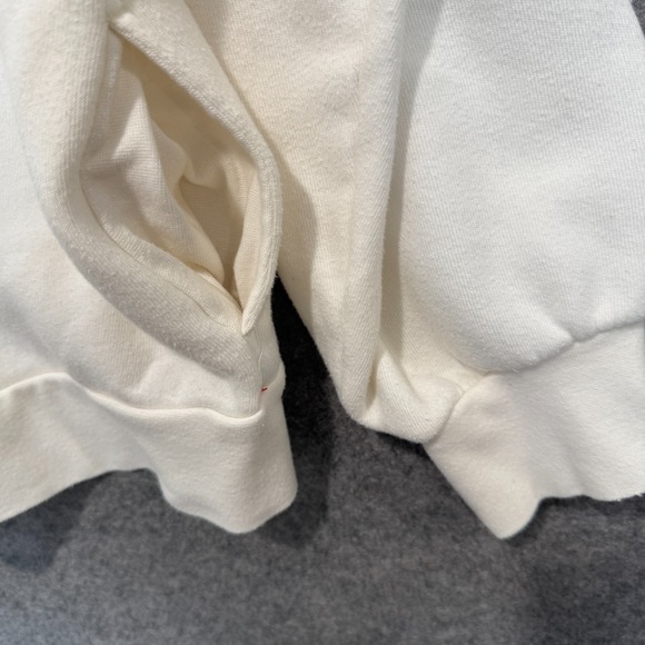 Xirena Kass Sweatshirt Womens XL Oversized Boxy Fleece Pullover Shawl Pleated - Picture 9 of 10